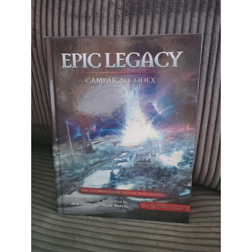 Epic Legacy Campaign Codex 5 Ed Compatible Book